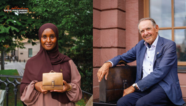 Raoul Wallenbergpristagare Deqa Abukar och Hederspristagare Jan Eliasson